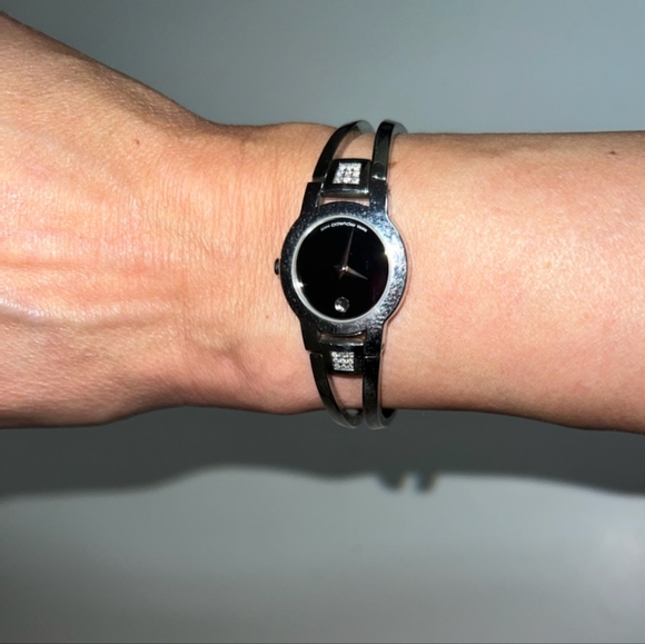 Movado diamond bracelet watch - Picture 2 of 2